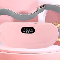 Period Cramp Relieving Heating Pad and Massager Belt